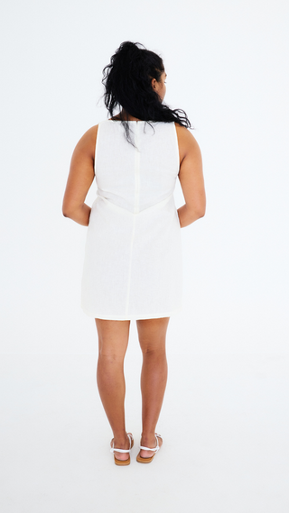 Balance Mini Dress - Milky