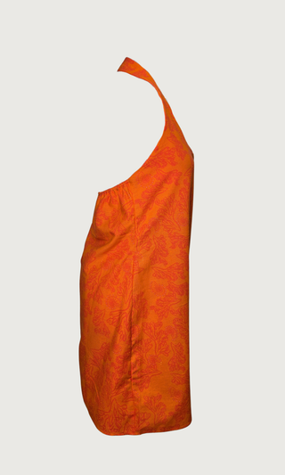 Halter Mini Dress - Seascape