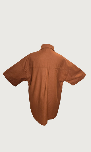 Button-Up Shirt (Multi-Size) - Brown