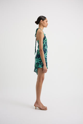 Lady Dress - Palm Print