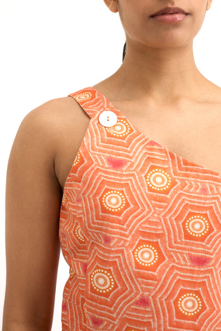 Stinger Mini Dress - Hive Print