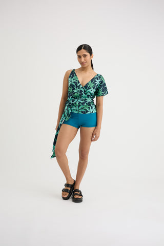 Ash Reversible Bottoms - Palm Print