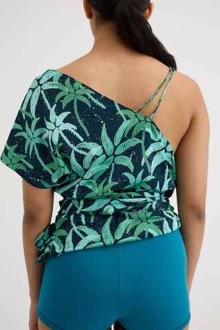 Queen Top - Palm Print