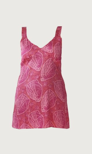 Cowrie Mini Dress - Reef Print Print