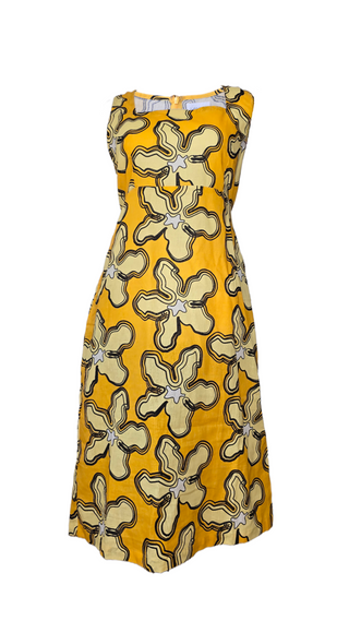 Season Midi Dress - Kapok Print