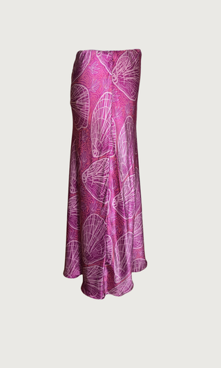 Dust Satin Slip - Reef Print